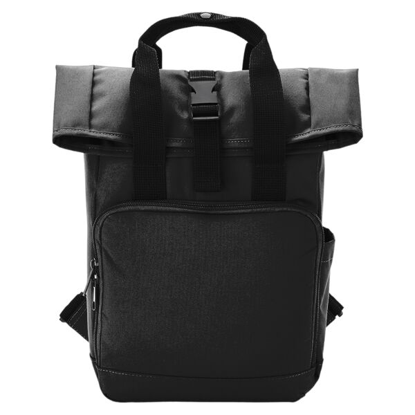 Recycled Mini Twin Handle Roll-Top Backpack Thumbnail