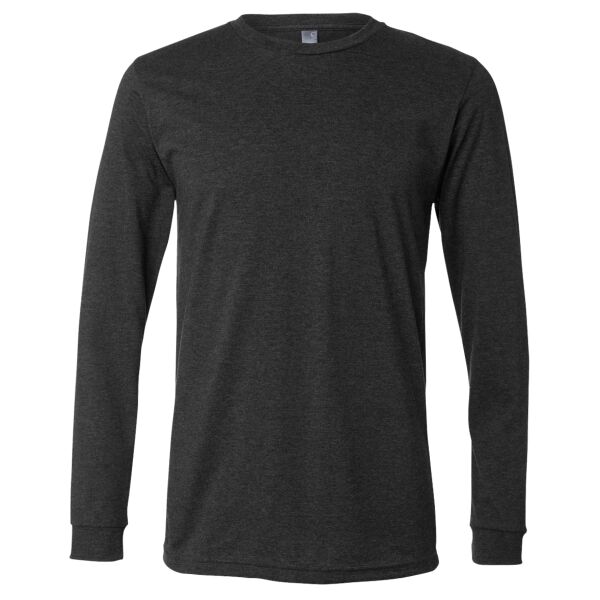 Unisex heather CVC long sleeve t-shirt Thumbnail