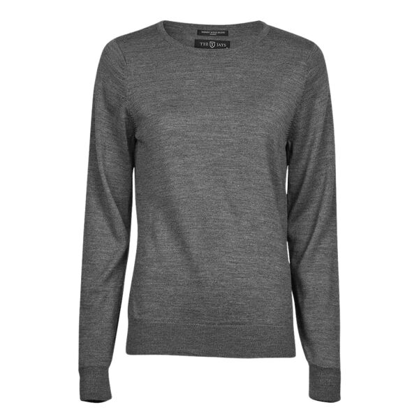 Tee Jays Ladies Crew Neck Sweater Thumbnail