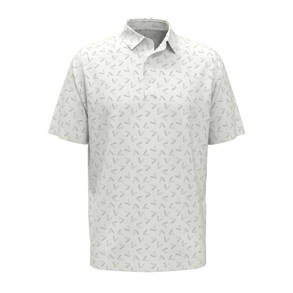 All-over large chev printed polo Thumbnail