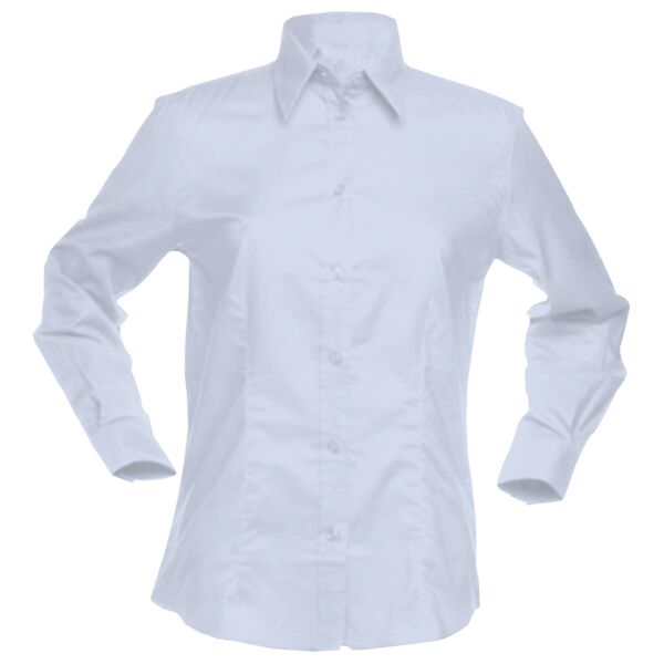 Tailored Fit Long Sleeve Workwear Oxford Shirt Thumbnail