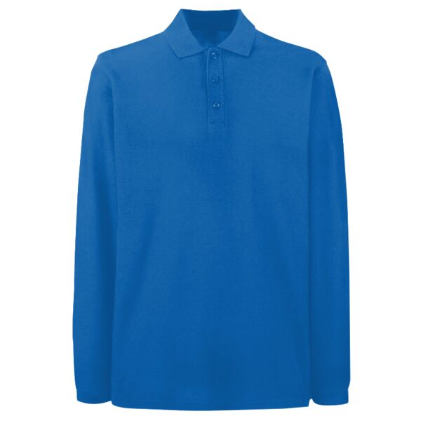 Men's Premium Long Sleeve Polo Thumbnail