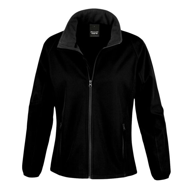 Ladies' Printable Softshell Jacket with Recycled Inner Fleece Thumbnail