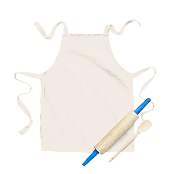 Fairtrade cotton junior craft apron Thumbnail