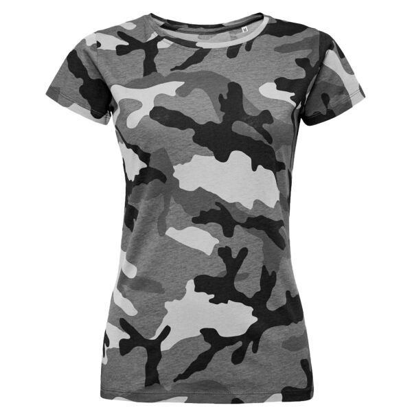SOL'S Ladies Camo T-Shirt Thumbnail