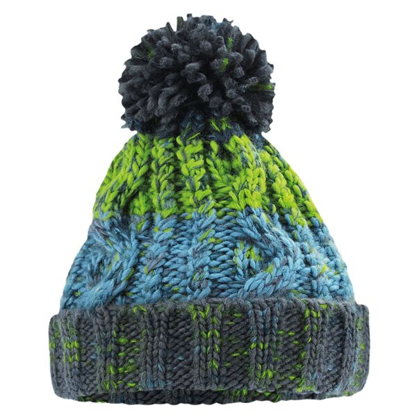 Junior Corkscrew Pom Pom Beanie Thumbnail