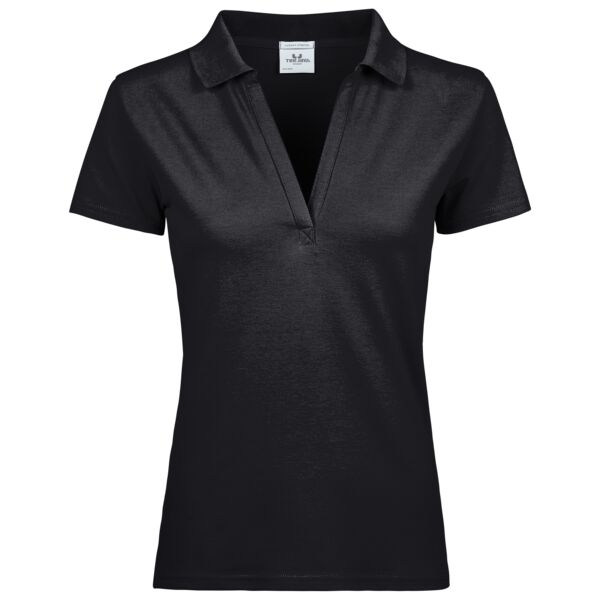 Women's Luxury Stretch V-Neck Polo Thumbnail