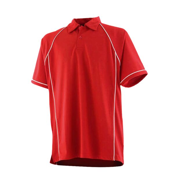 F/Hales Performance Piped Polo Thumbnail